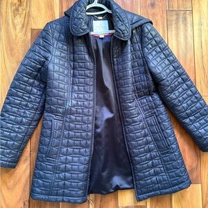 Women's Navy Quilted Jacket